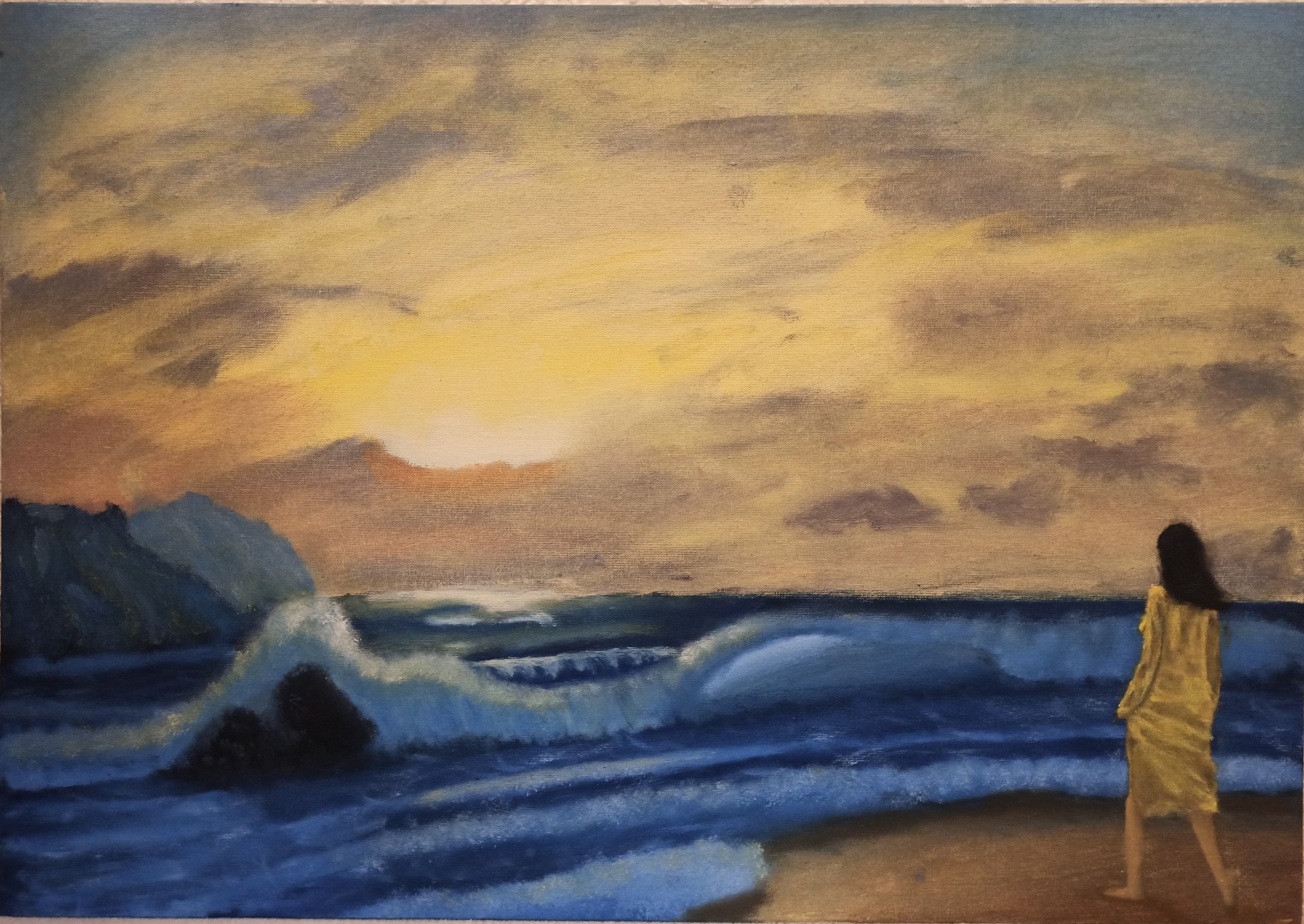 She Painting by Roman Kravchenko Jose Art Gallery