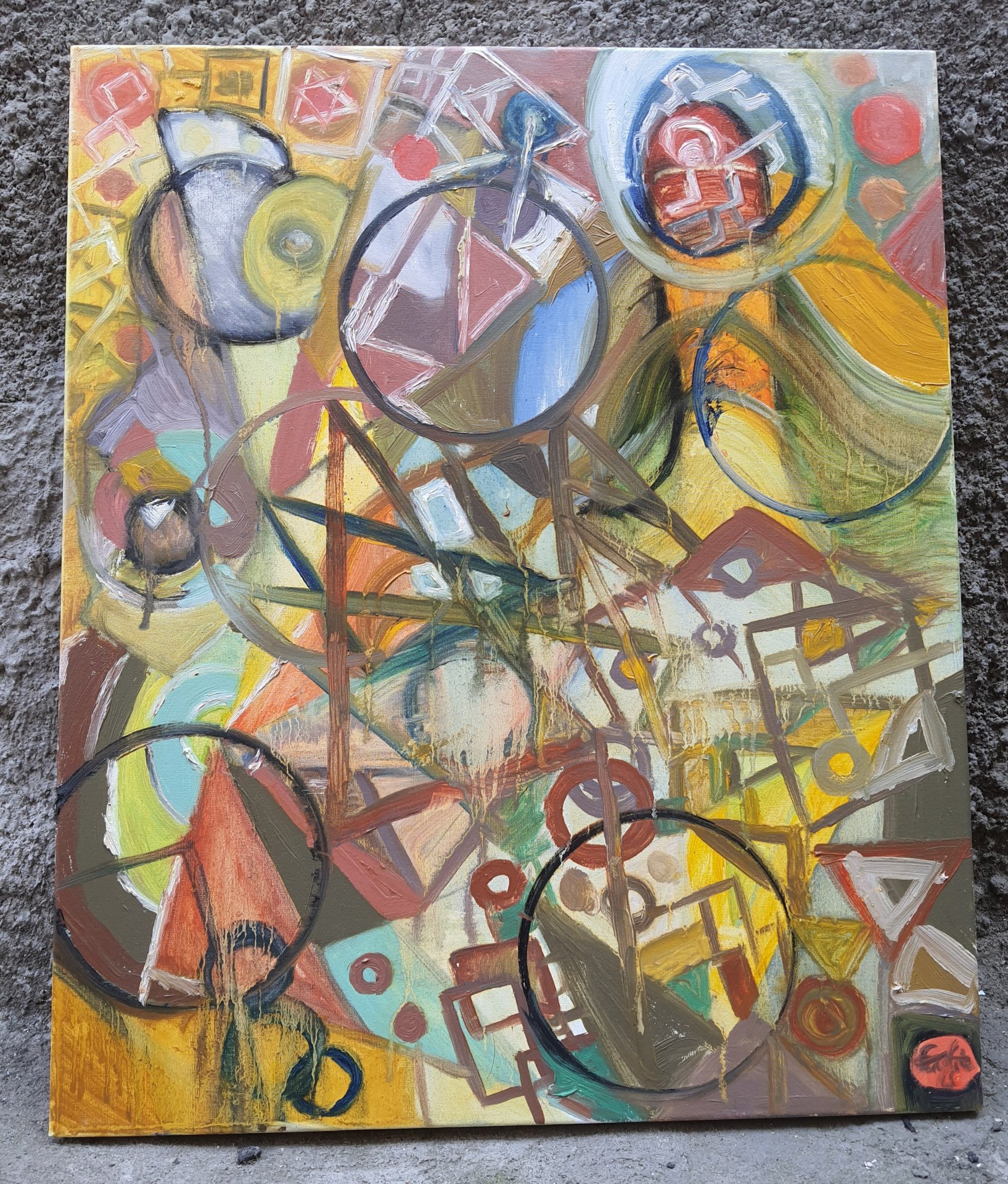 Картина «Фантазія про космос», Валерія Слатвинська - Jose Art Gallery