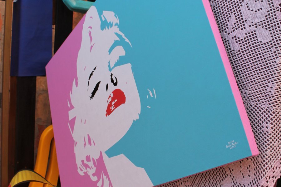 Marilyn Monroe: icono revelado Pintura de Zelko Radic Bfvrp