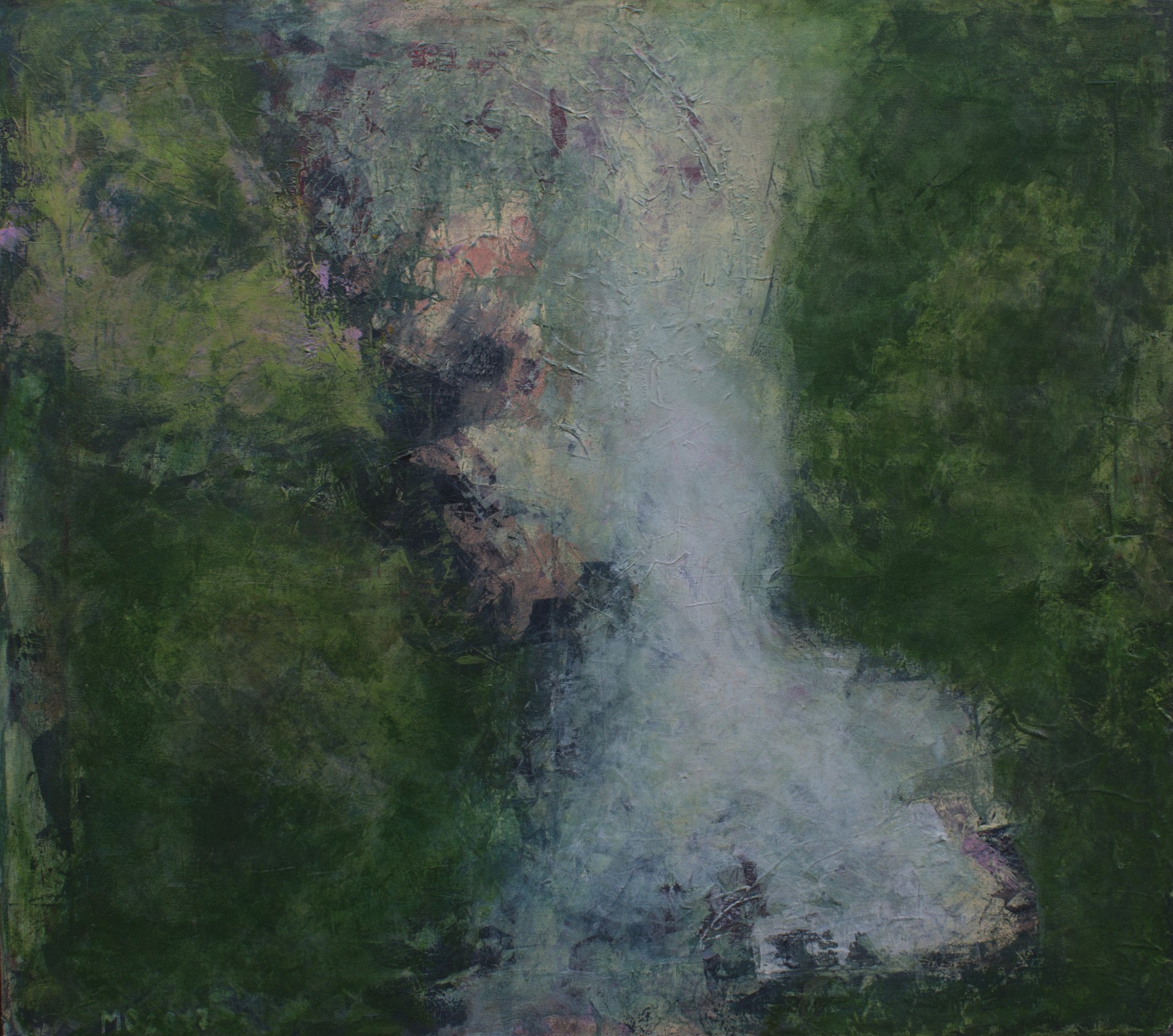 Water flows Painting by Olena Marychevska Jose Art Gallery