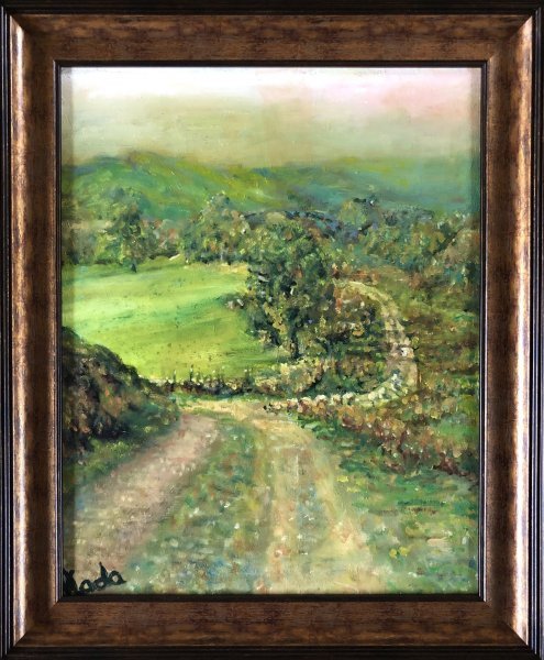 Pintura «RESPIRAÇÃO DO OUTONO», Josephine Florens