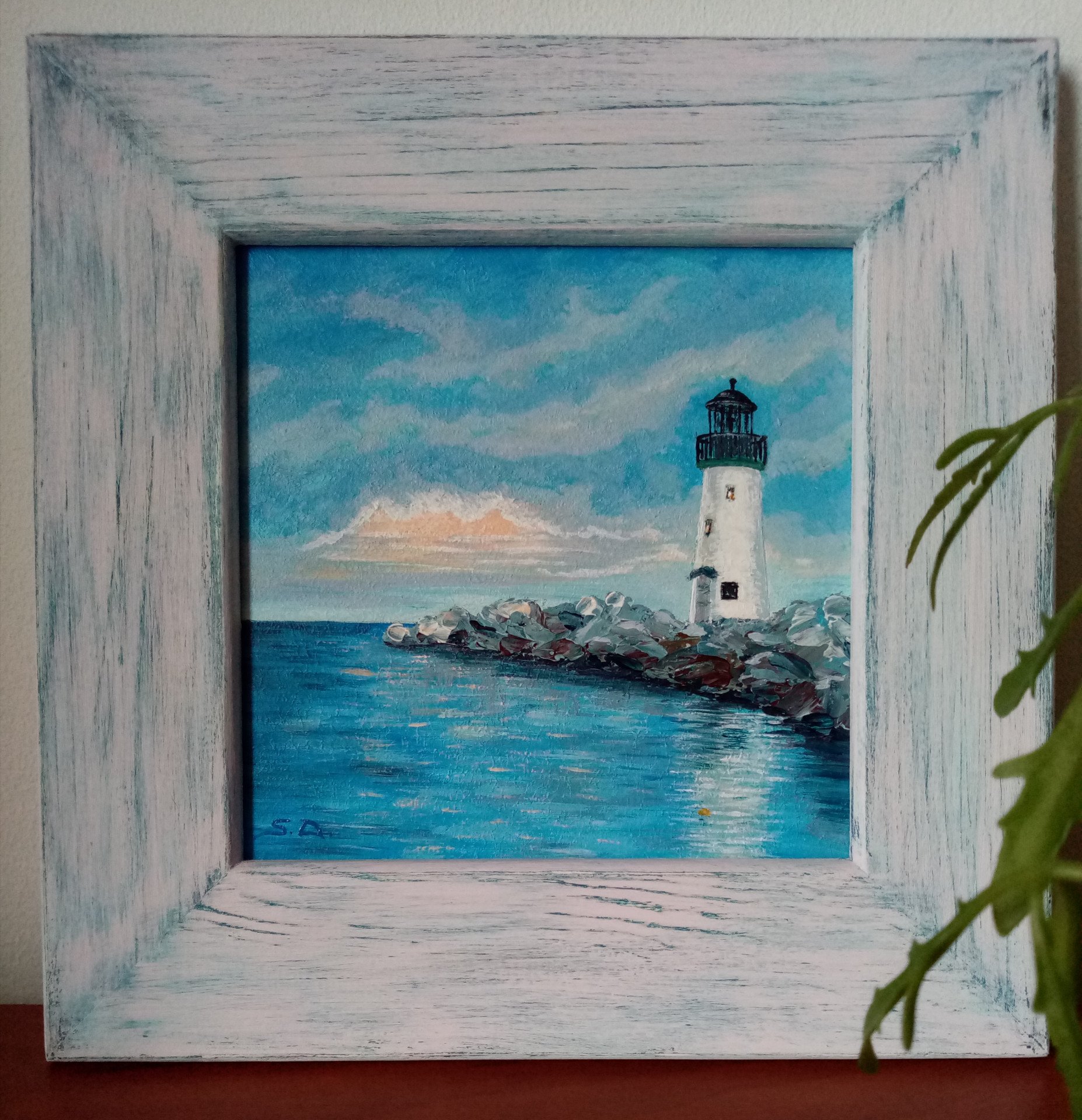 Маяк Уолтона - painting