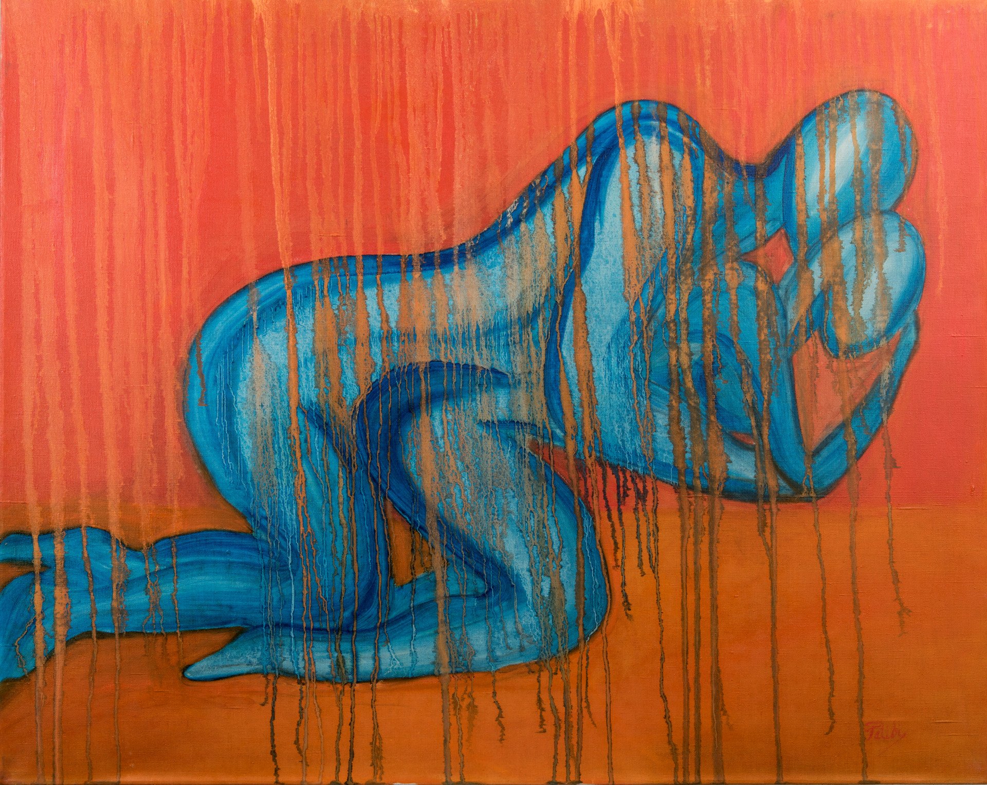 Energy Flow Painting by Tetyana Bilous - Jose Art Gallery