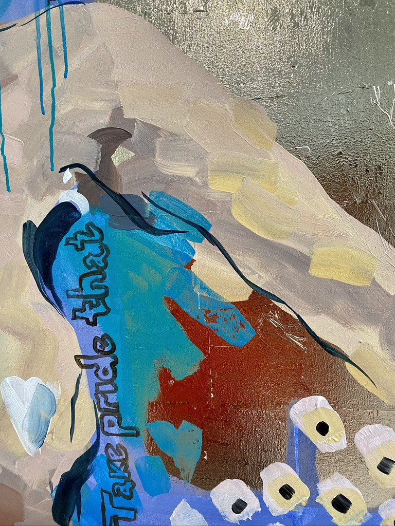 Golden time - painting