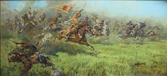 Cossack attack.