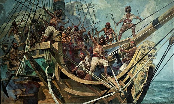 Pirate boarding
