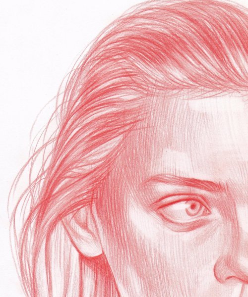 Additional view 1: Drawing NECTAR by illustrator Anastasia Terskih paper 