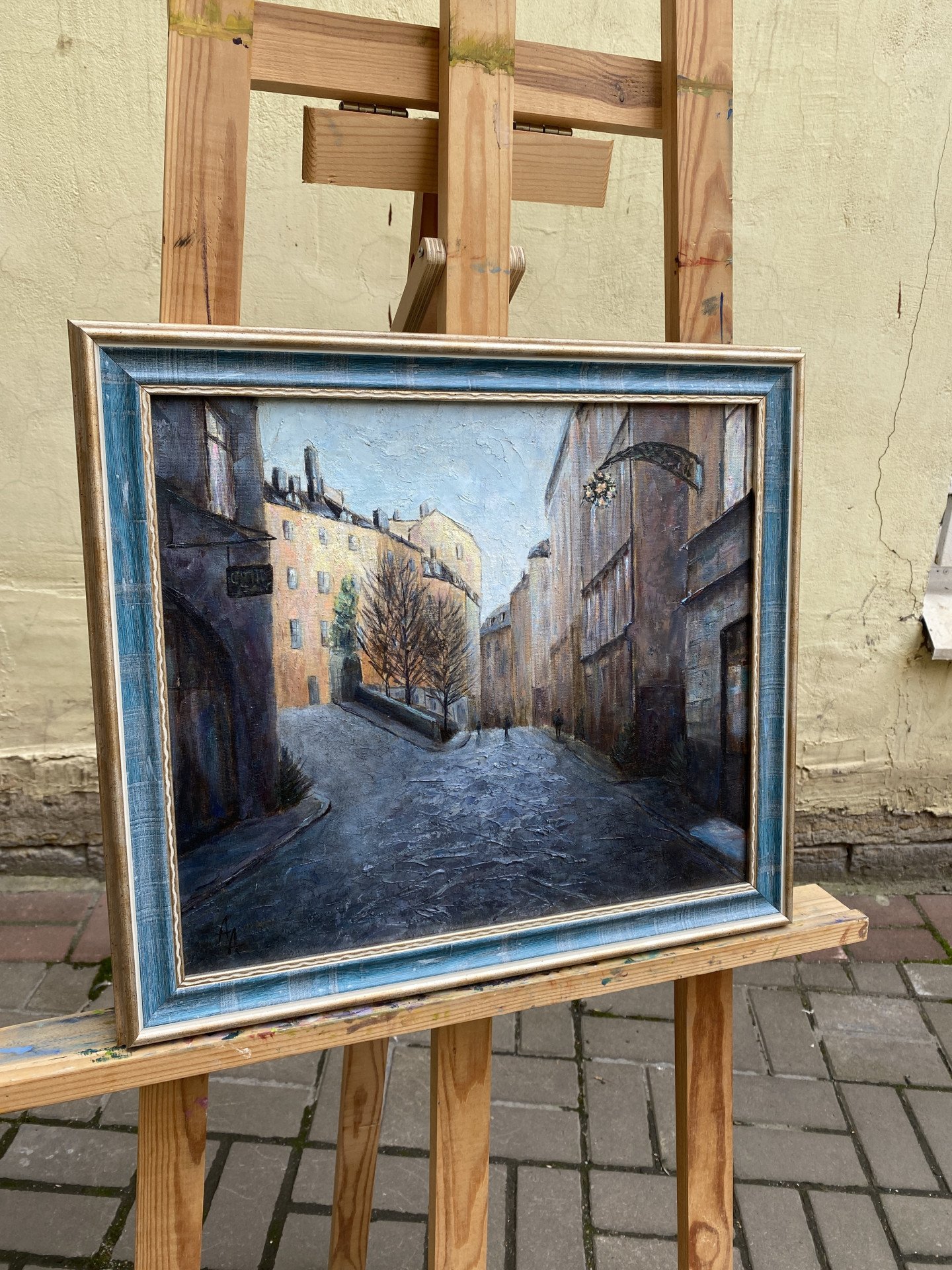 Зима в Стокгольме - painting