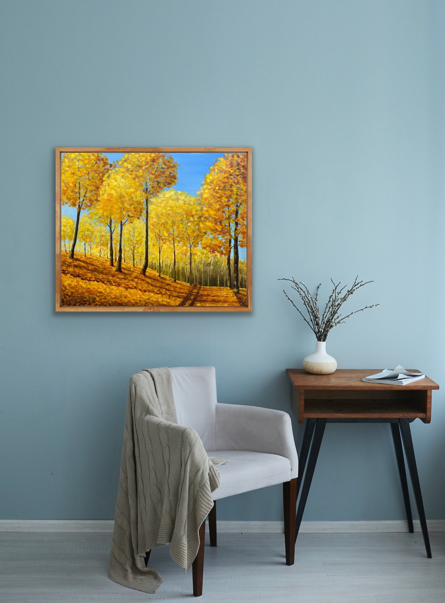 Моя золотая осень - painting