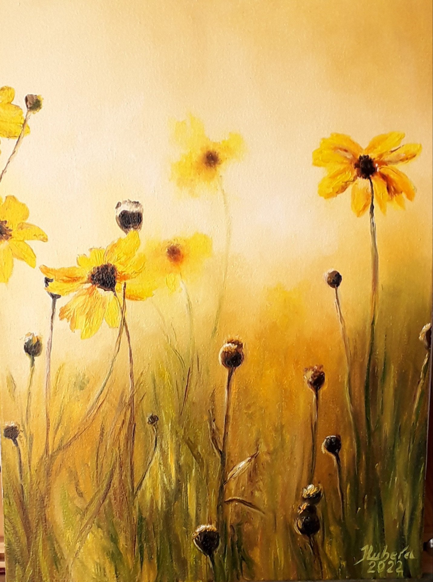 Картина «Квіти», Ірина Лубера - Jose Art Gallery