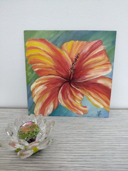 Lily Painting by Vira Savka - Jose Art Gallery