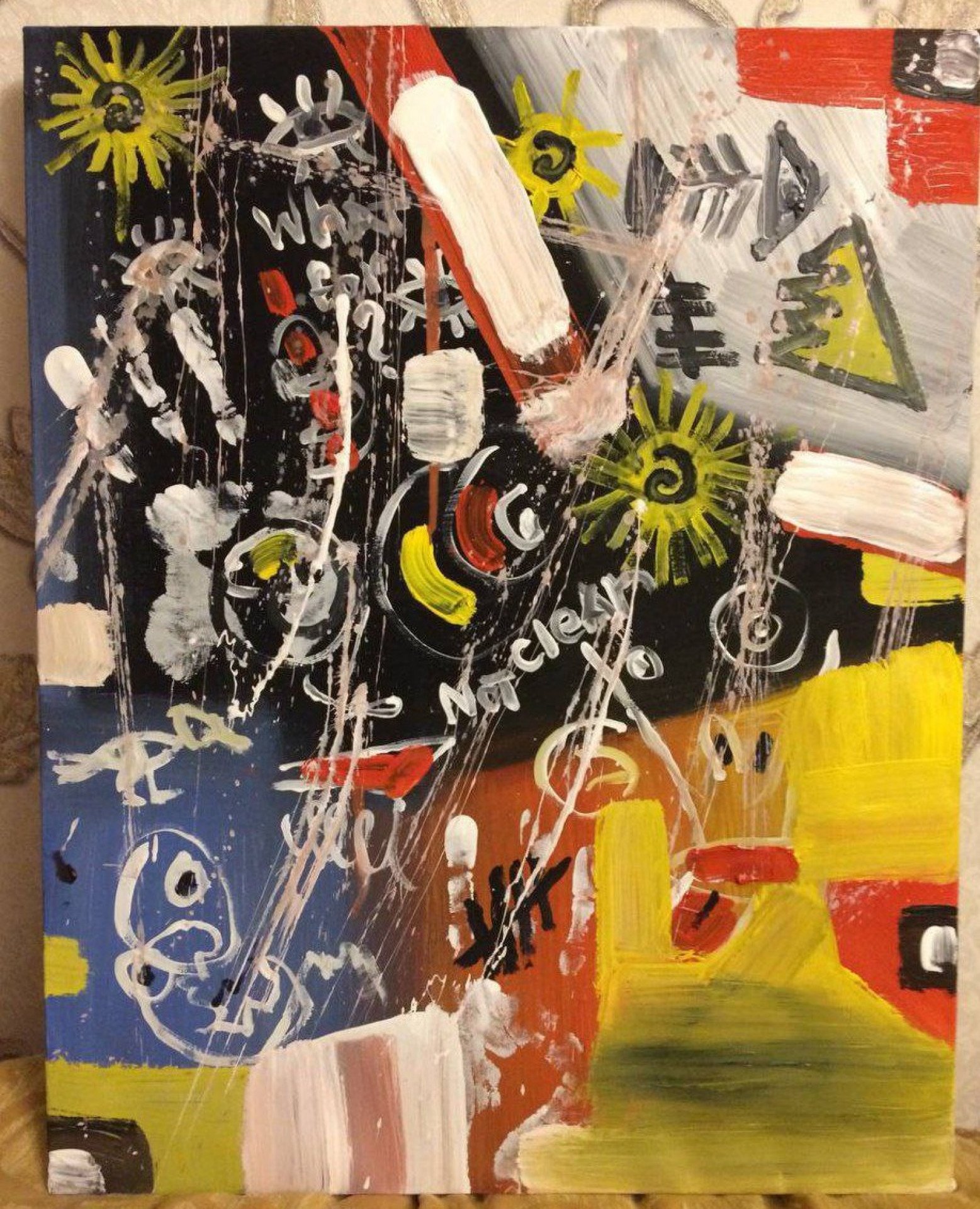 Noche de año nuevo Pintura de Danila Kolokolcev