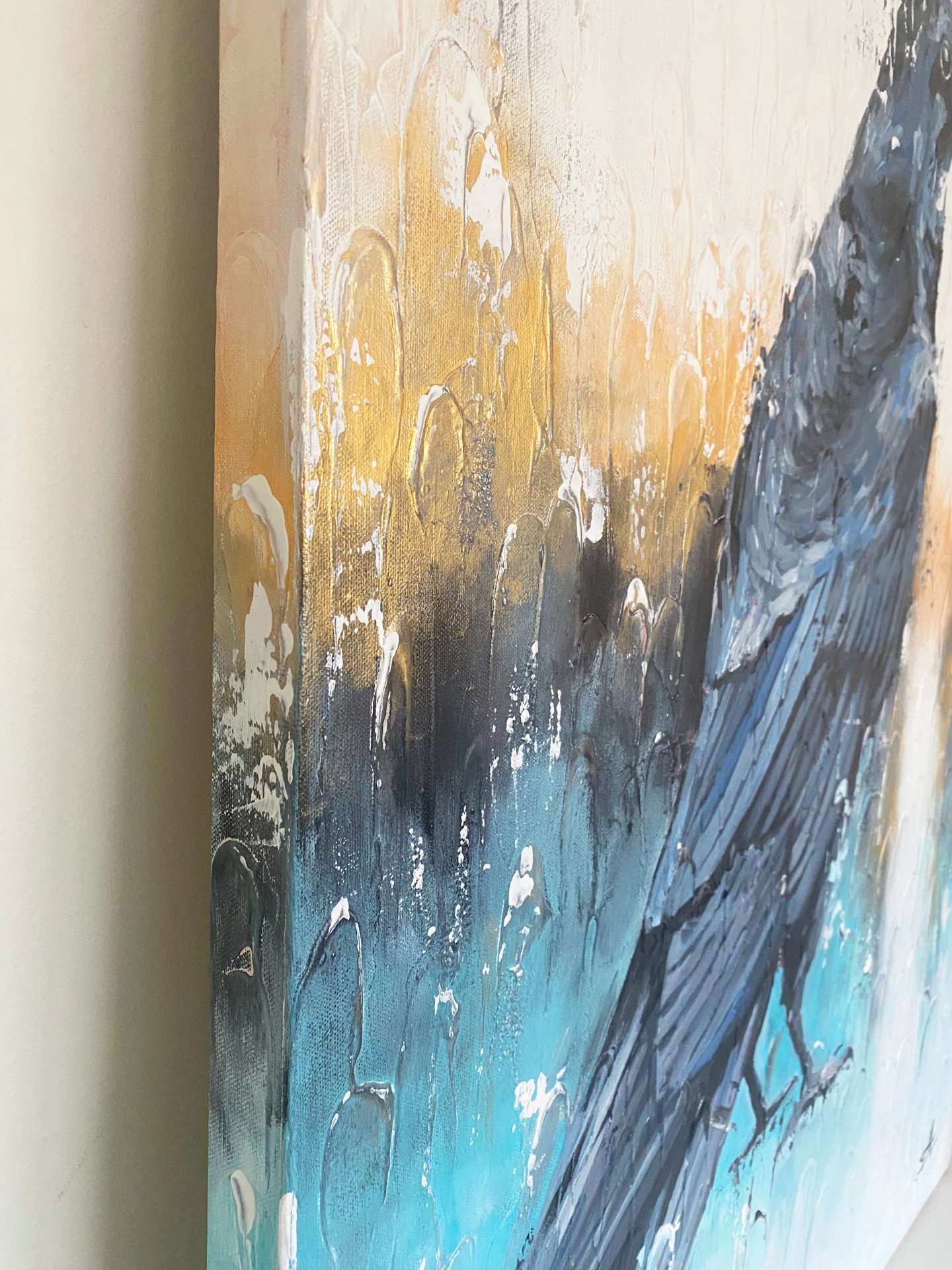 Neighbour Painting by Tatjana Albairmani Jose Art Gallery