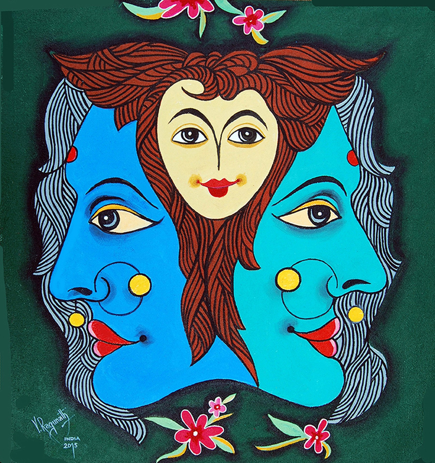 Three face. Three face. Realistic 3d face. Personality арт. Лепка лица.