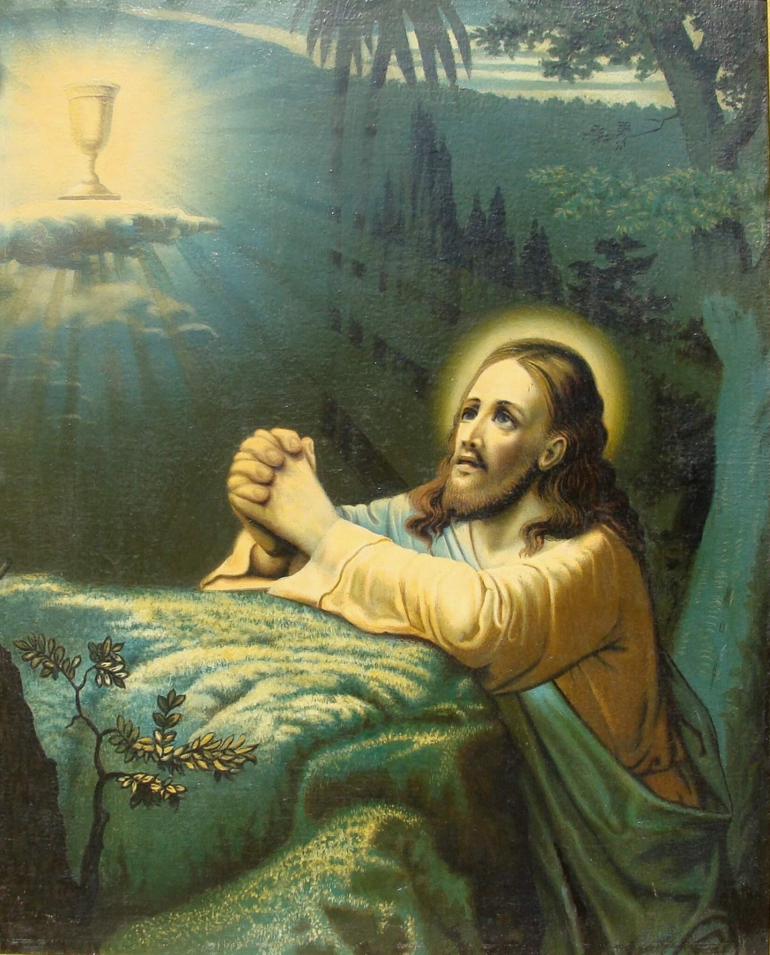 Prayer Chalice Painting by Evgenij Pavlov - Jose Art Gallery