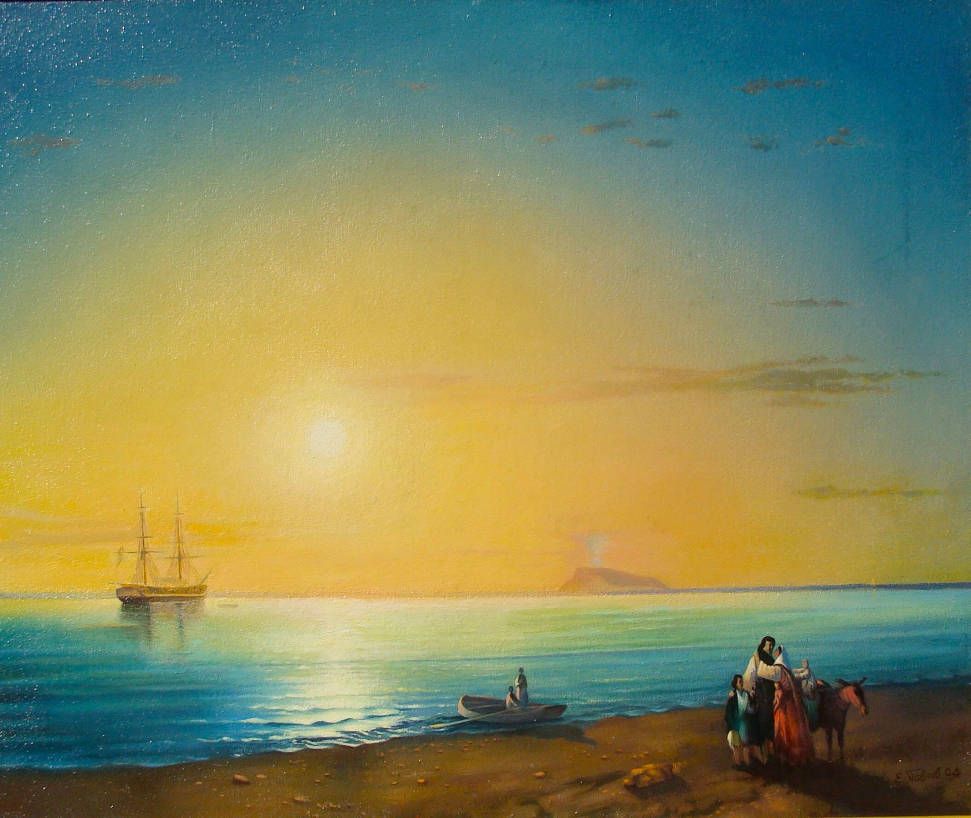 Картина «Морський берег», Evgenij Pavlov - Jose Art Gallery