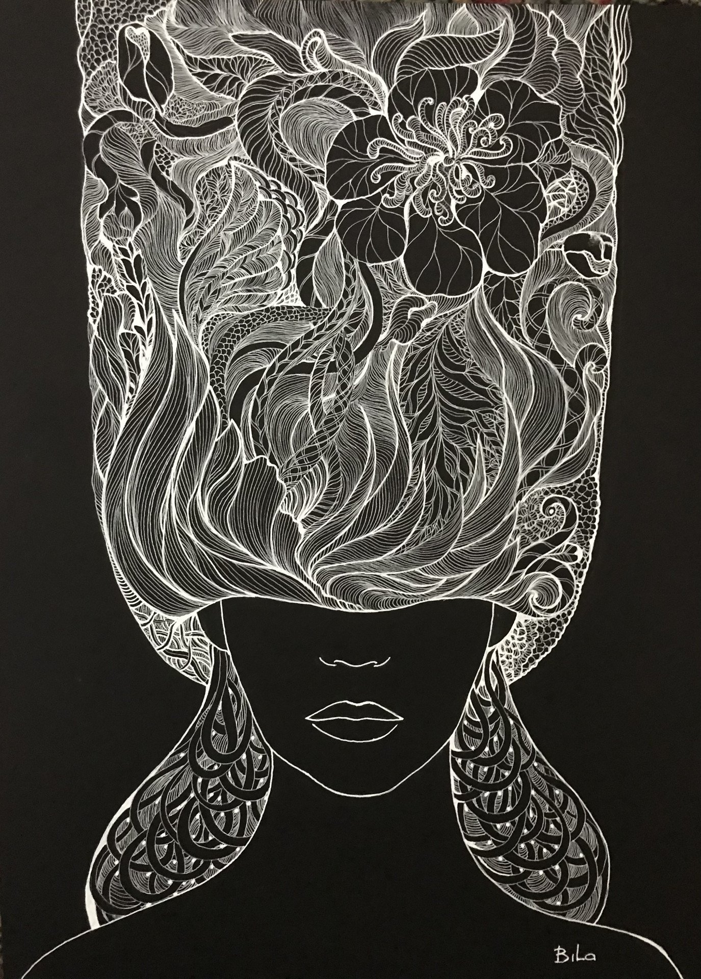 Малюнок «Українська краса» - Олена Біла - Jose Art Gallery