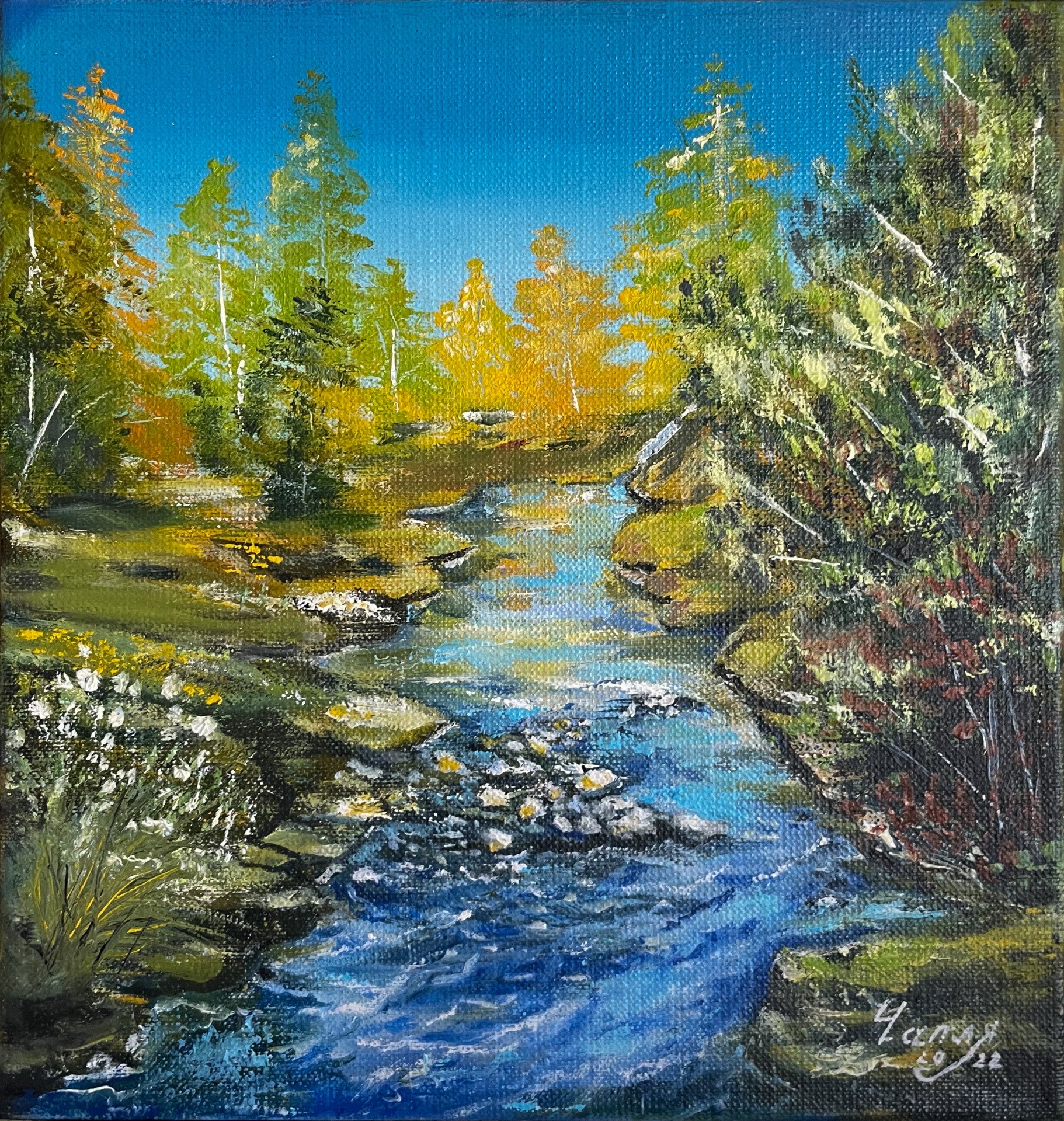 Картина «Карпати», Ірина Чапля - Jose Art Gallery