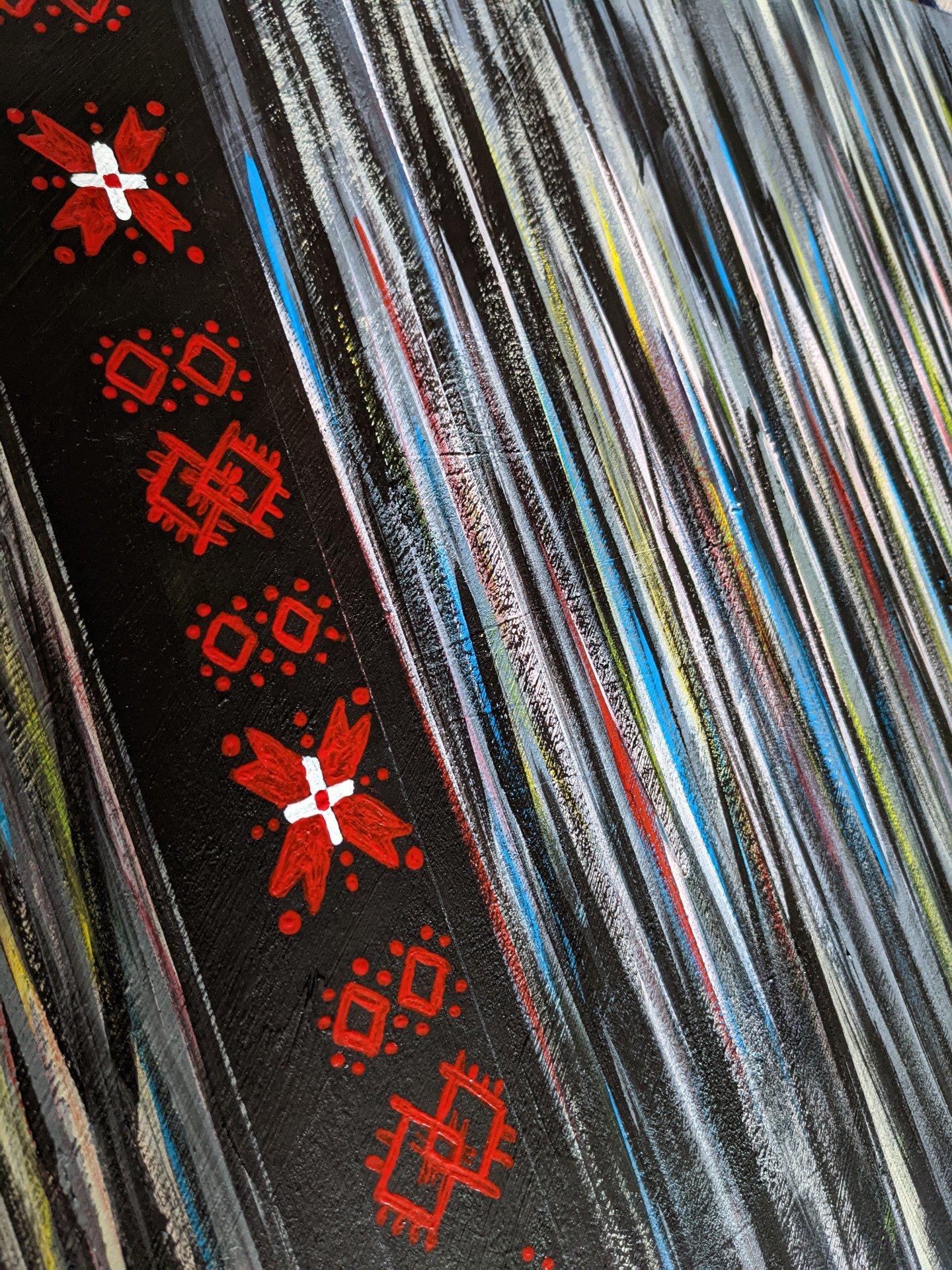 CODE UA Painting by RUBLIOV MAX Jose Art Gallery