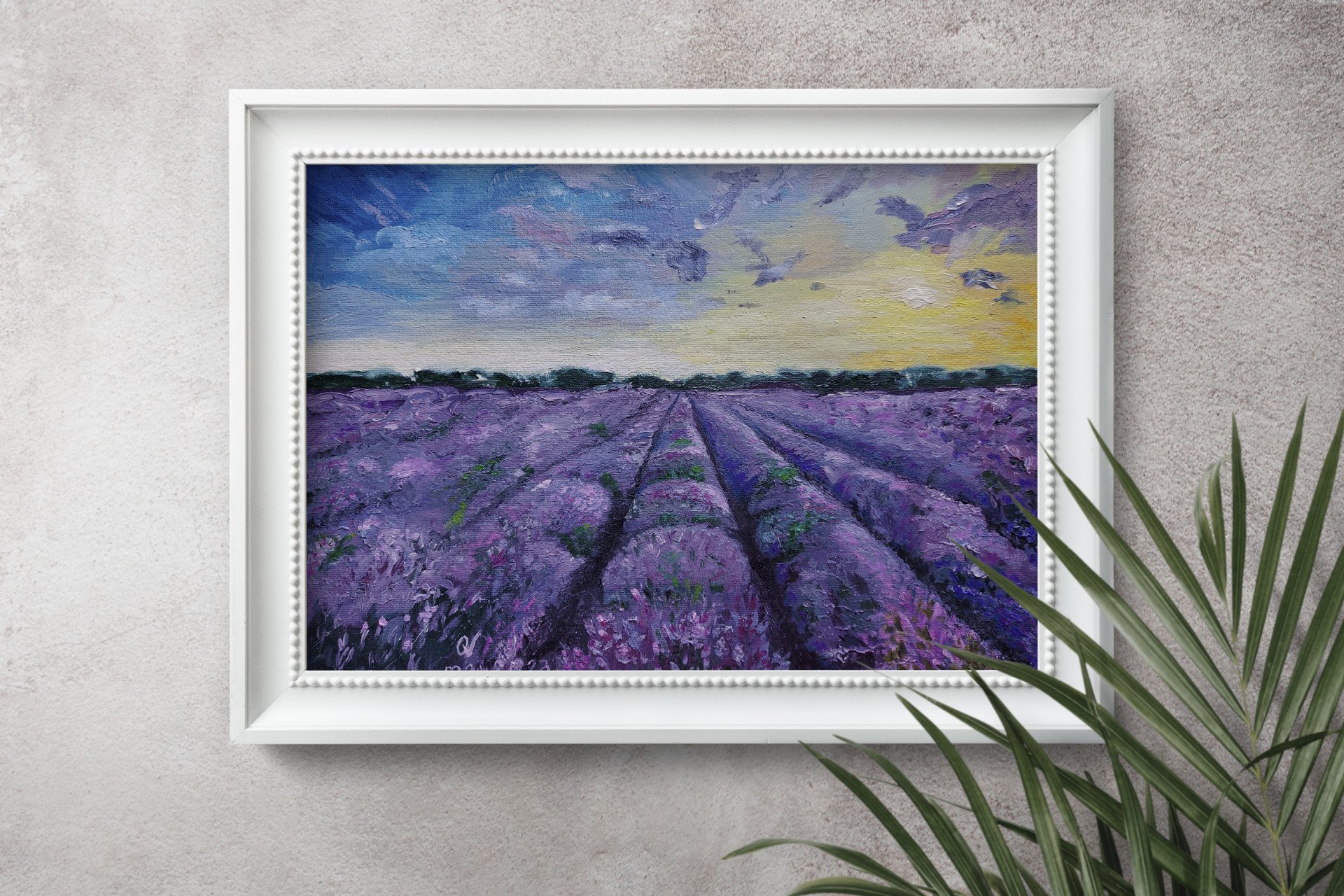 The scent of lavender Drawing - Vanda Orlova