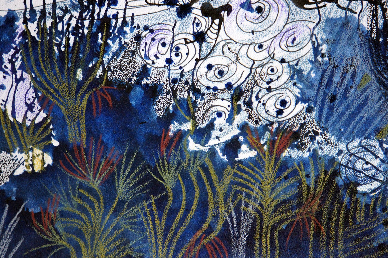 Là où la Lune se lève... Peinture de Maria Shedrina - Jose Art Gallery
