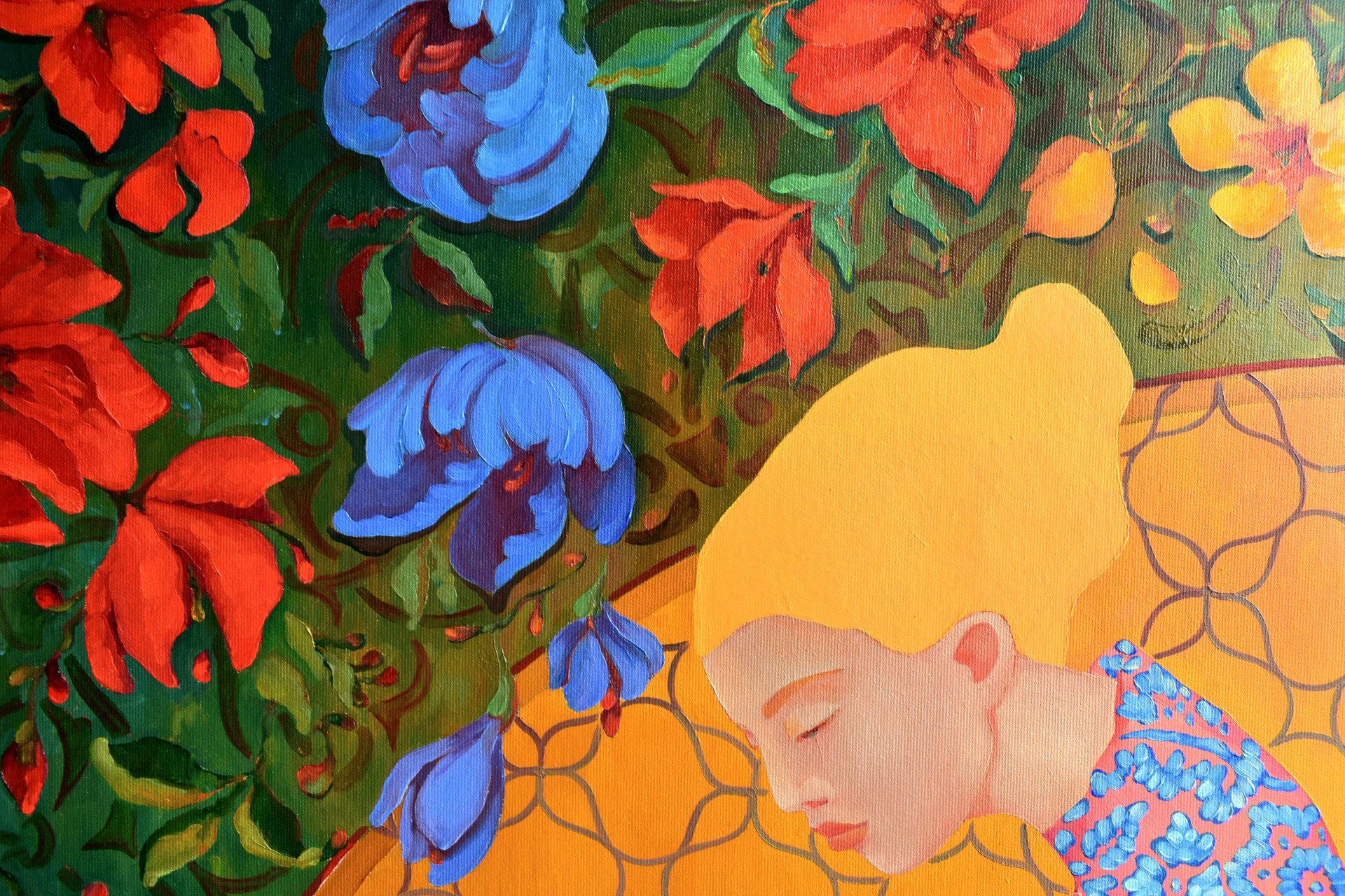 MYSTISCHER GARTEN Painting By MARINA Venediktova Jose Art Gallery