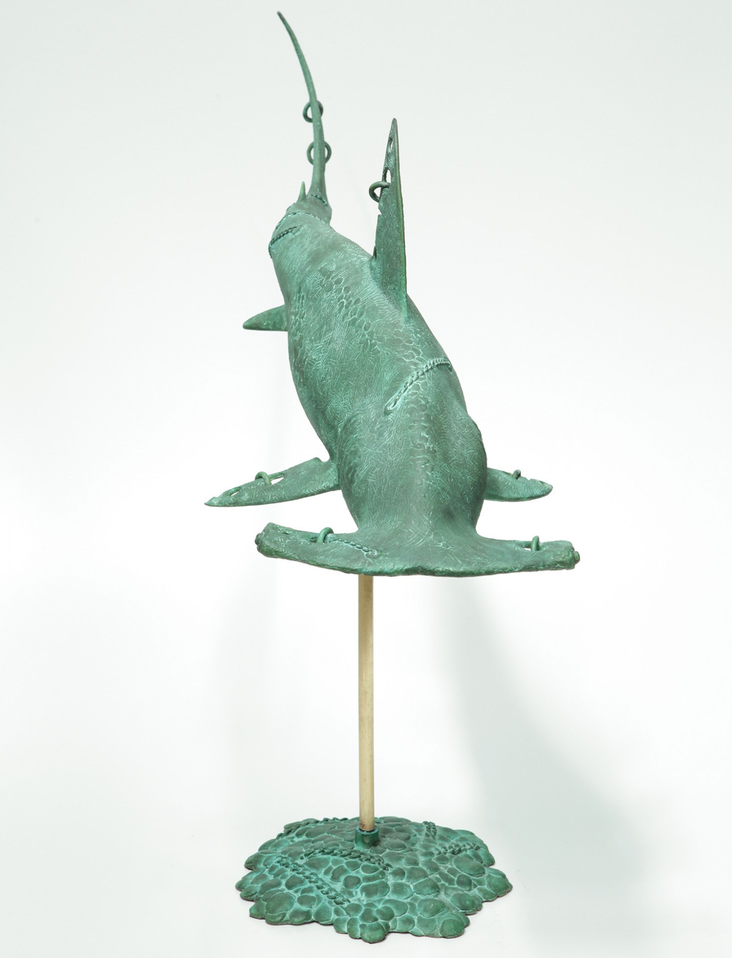 Hammerhead shark Sculpture - Volodymyr Mykytenko - Jose Art Gallery