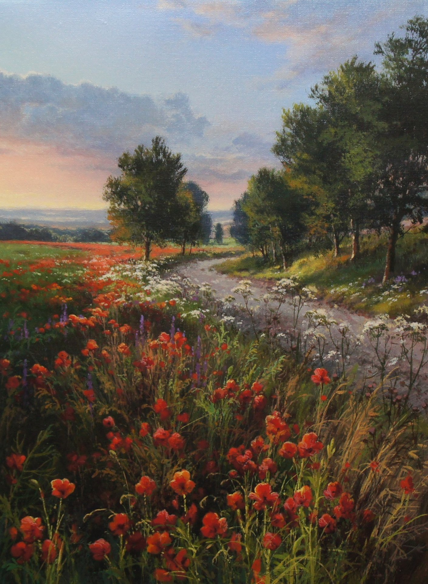Morning on the rout Digital Art - Viktar Yushkevich Yuvart