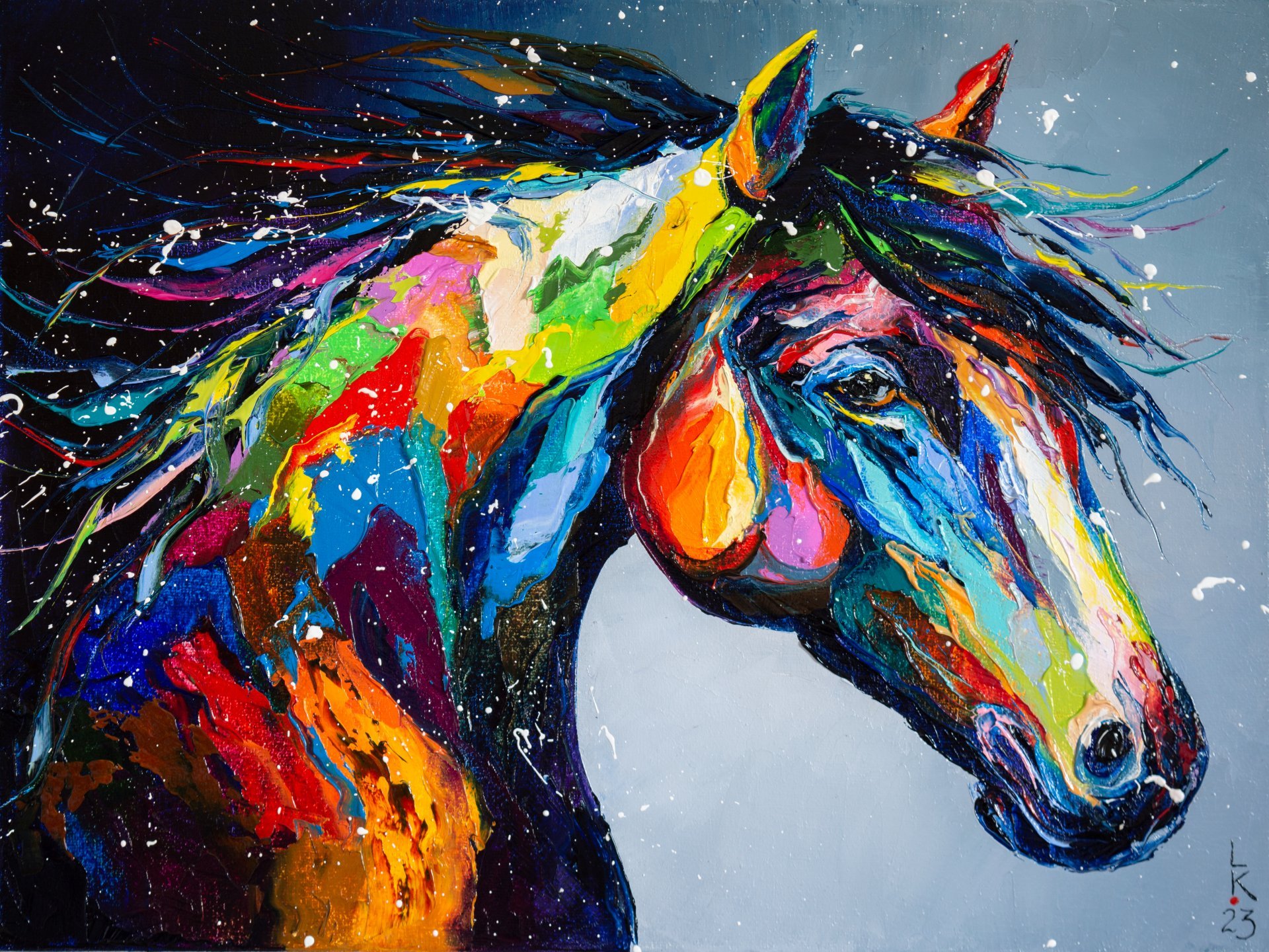 Colorful Oil Paintings