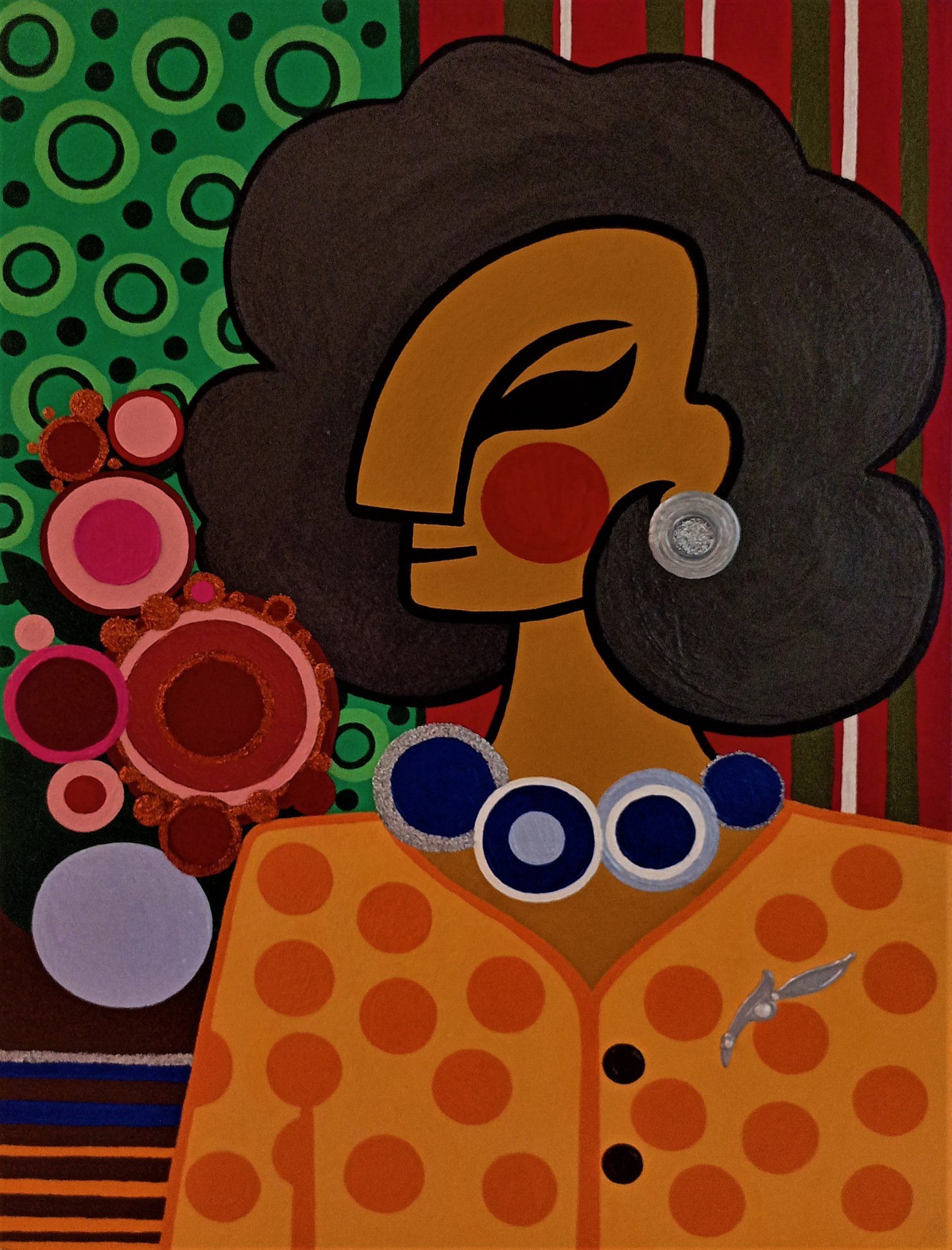 Bubbles. Girl Drawing Lucy August Jose Art Gallery