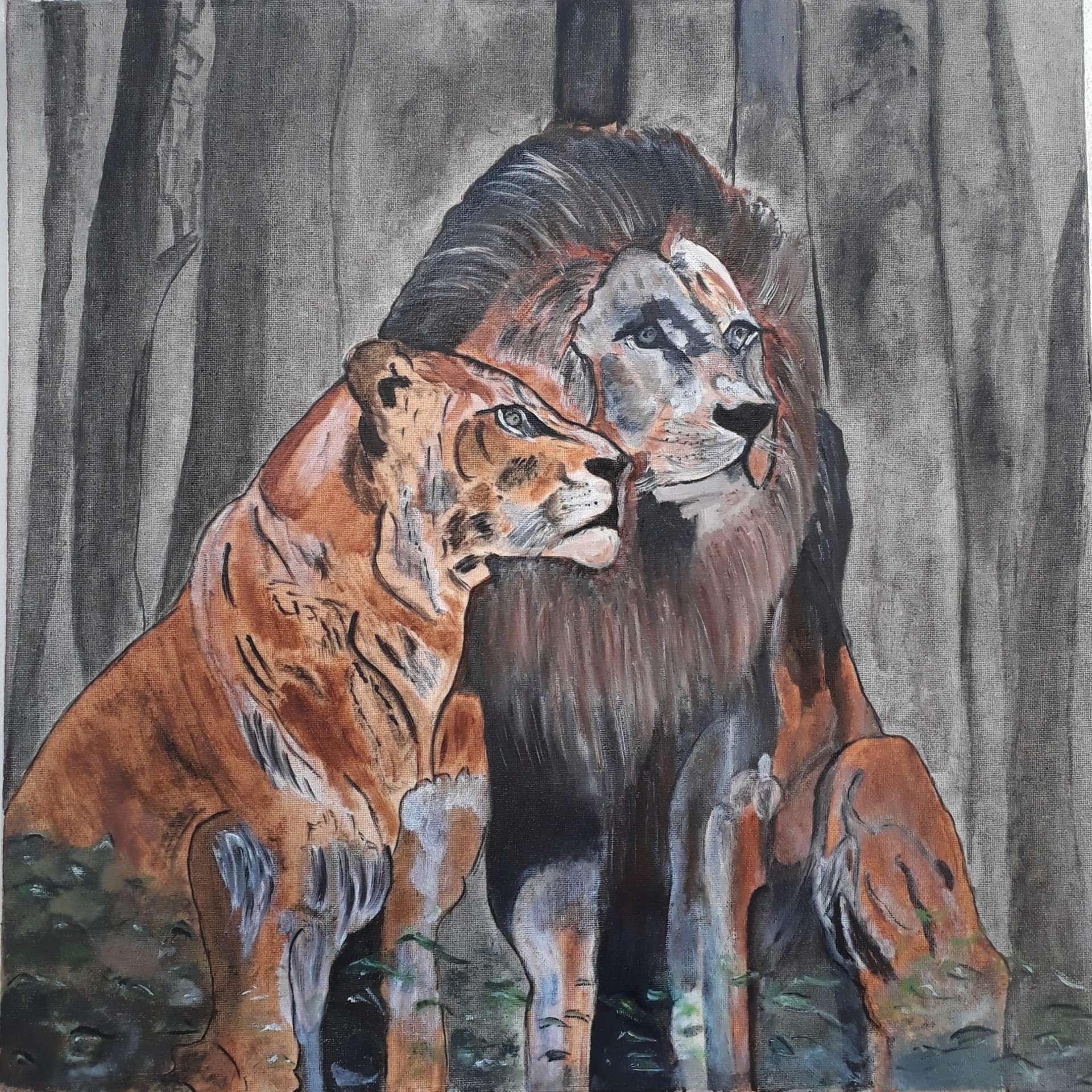 Pride Painting by Waruni Karunaratne - Jose Art Gallery