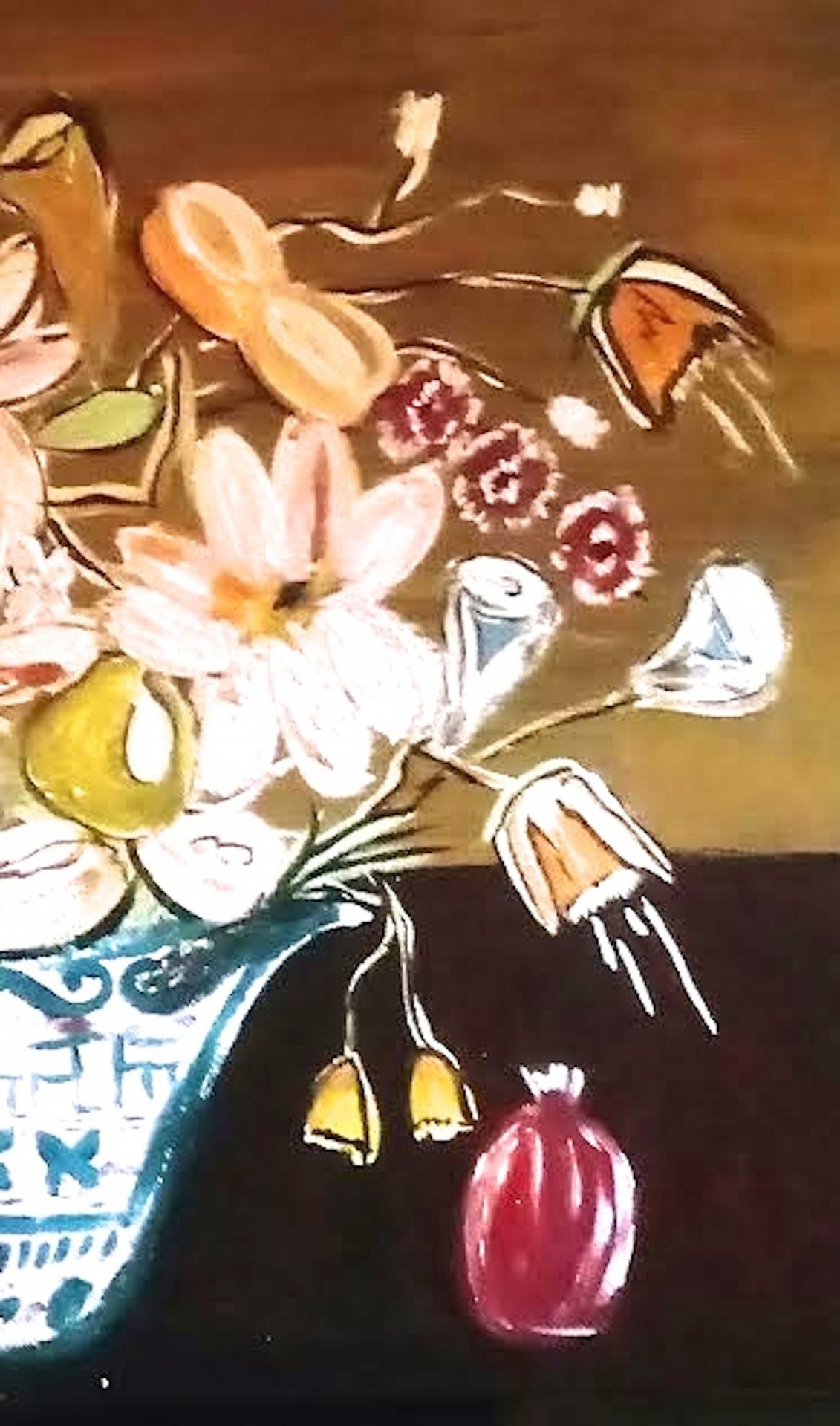 Blue & White vase Painting by dawn rettew Jose Art Gallery