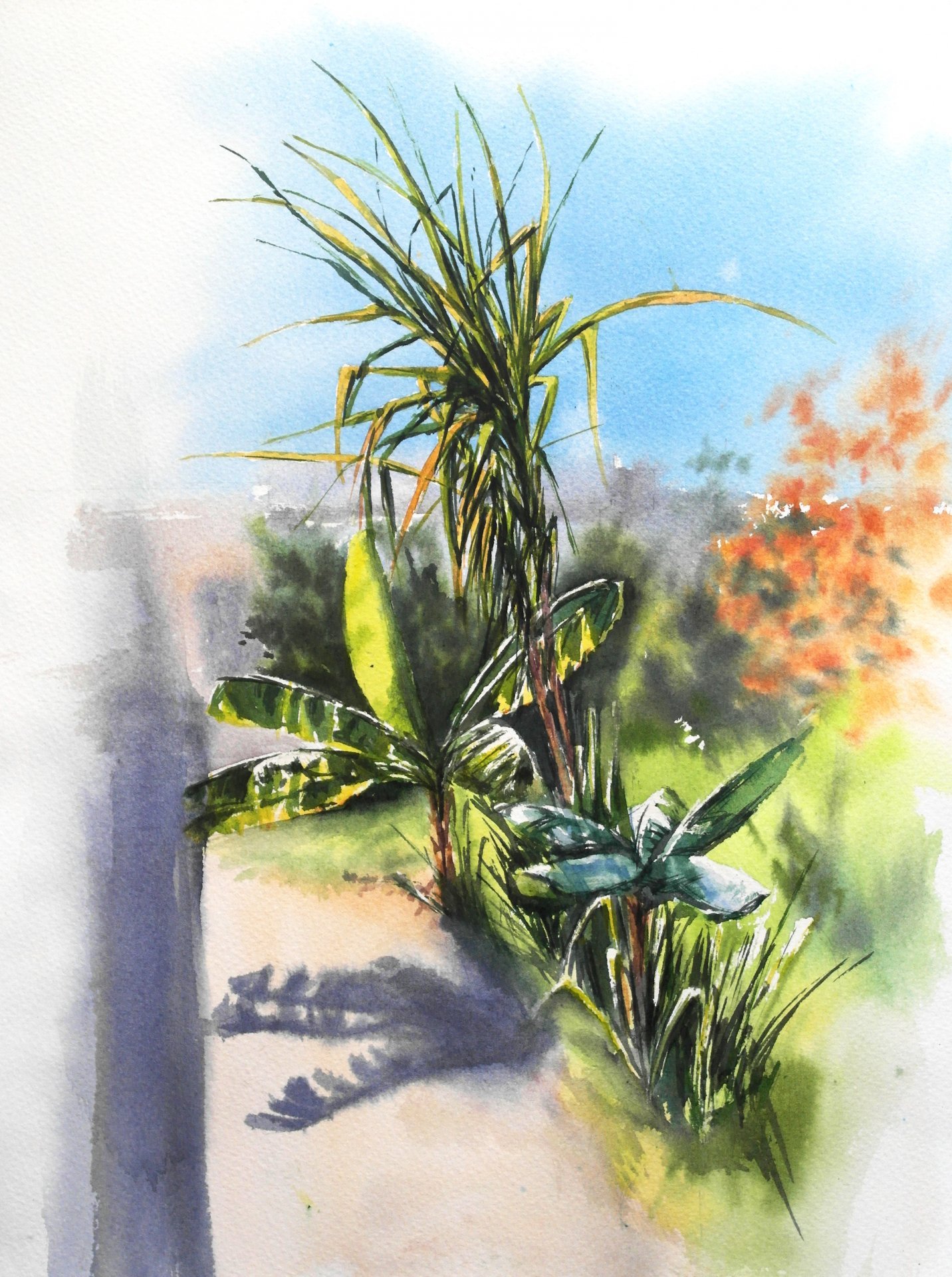Rising Garden Painting by Galina Lenskaya - Jose Art Gallery