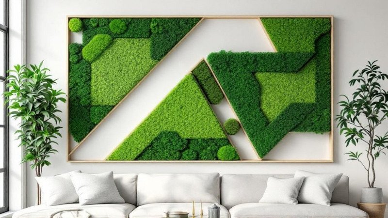 Living Moss Wall Art