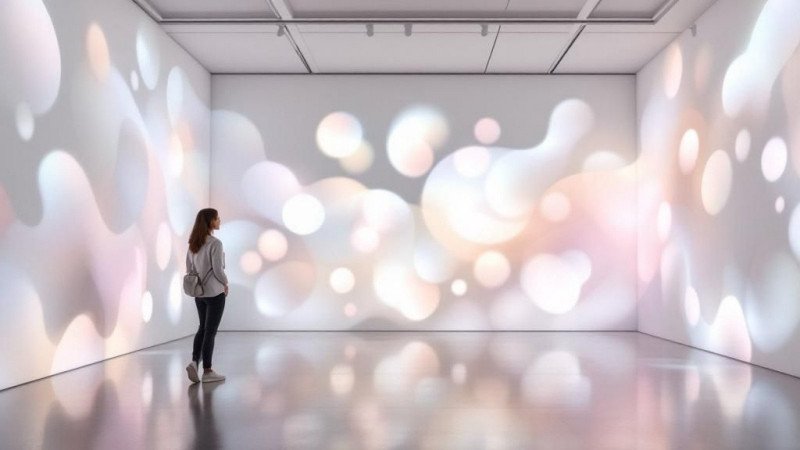 Interactive Digital Wall Projections