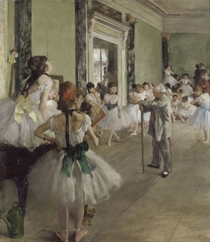 Балетний клас, 1871-74
